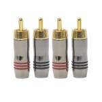 RC03 Connettore RCA Gold